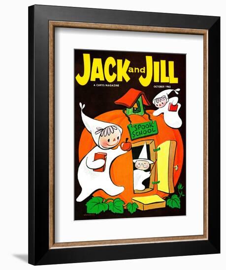 Spook School - Jack and Jill, October 1962-Becky Krehbiel-Framed Giclee Print