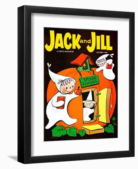 Spook School - Jack and Jill, October 1962-Becky Krehbiel-Framed Giclee Print