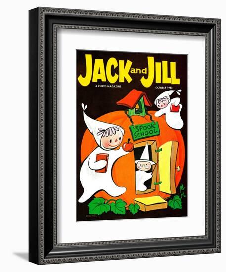 Spook School - Jack and Jill, October 1962-Becky Krehbiel-Framed Giclee Print