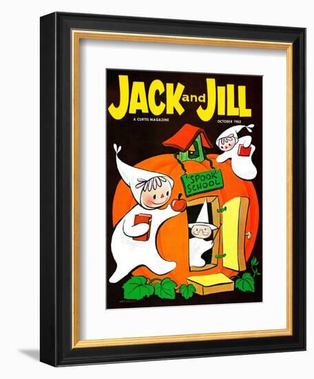 Spook School - Jack and Jill, October 1962-Becky Krehbiel-Framed Giclee Print