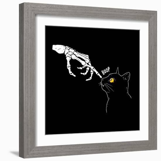 Spooky Boop-Michael Buxton-Framed Art Print