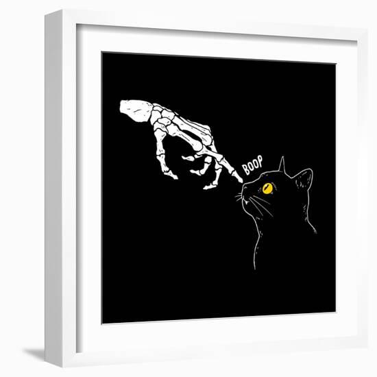 Spooky Boop-Michael Buxton-Framed Art Print