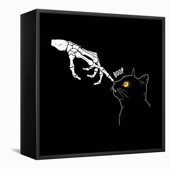 Spooky Boop-Michael Buxton-Framed Stretched Canvas