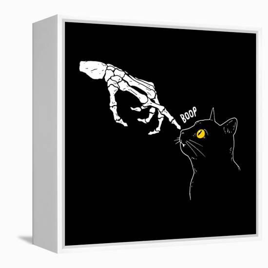 Spooky Boop-Michael Buxton-Framed Stretched Canvas