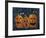 Spooky Eyes Halloween Pumpkins-sylvia pimental-Framed Art Print