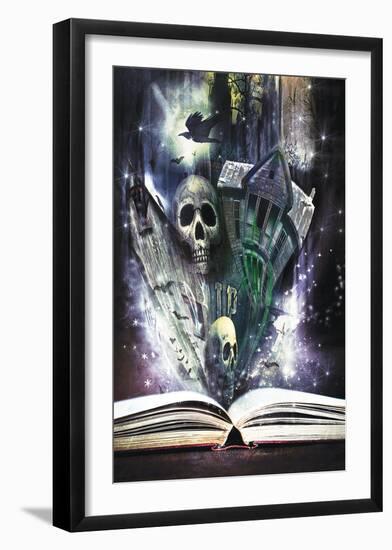 Spooky Stories Come Alive-Cunningham-Framed Art Print