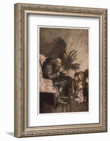 Spooky Stories-Arthur Rackham-Framed Photographic Print