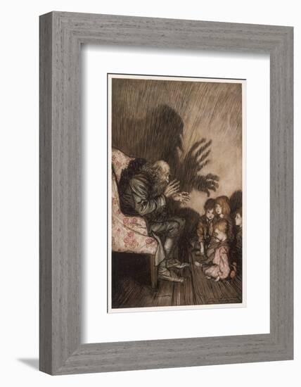 Spooky Stories-Arthur Rackham-Framed Photographic Print