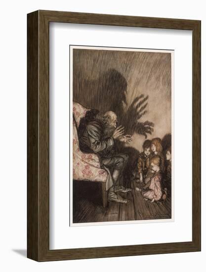 Spooky Stories-Arthur Rackham-Framed Photographic Print