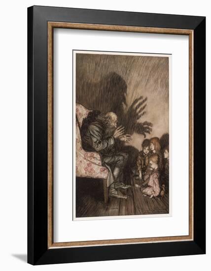 Spooky Stories-Arthur Rackham-Framed Photographic Print