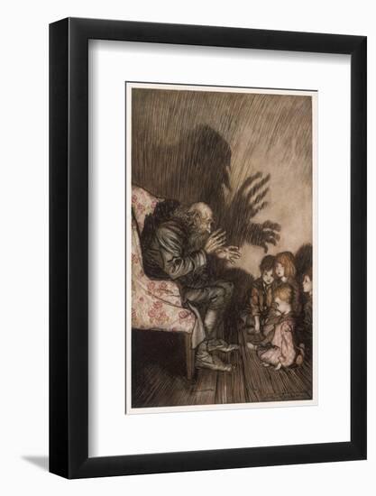 Spooky Stories-Arthur Rackham-Framed Photographic Print