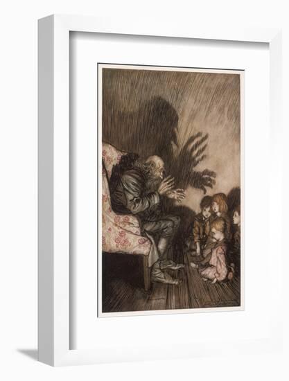 Spooky Stories-Arthur Rackham-Framed Photographic Print