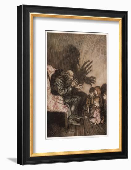 Spooky Stories-Arthur Rackham-Framed Photographic Print