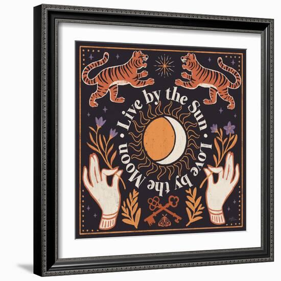 Spooky Symbols V-Janelle Penner-Framed Art Print