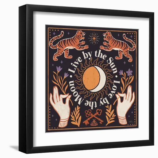 Spooky Symbols V-Janelle Penner-Framed Art Print