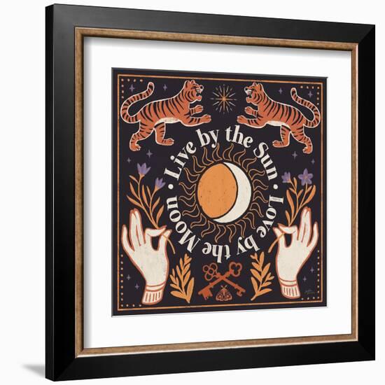 Spooky Symbols V-Janelle Penner-Framed Art Print