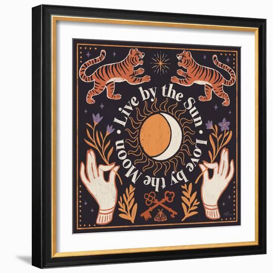 Spooky Symbols V-Janelle Penner-Framed Premium Giclee Print