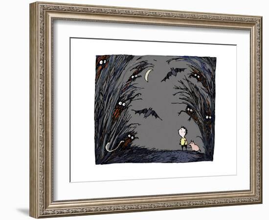 Spooky-Carla Martell-Framed Giclee Print