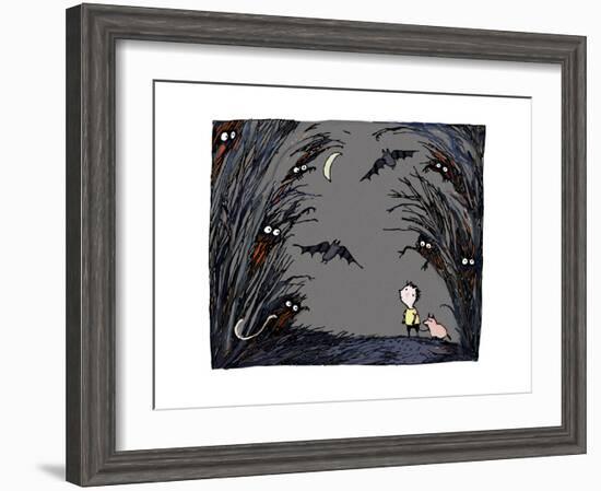 Spooky-Carla Martell-Framed Giclee Print