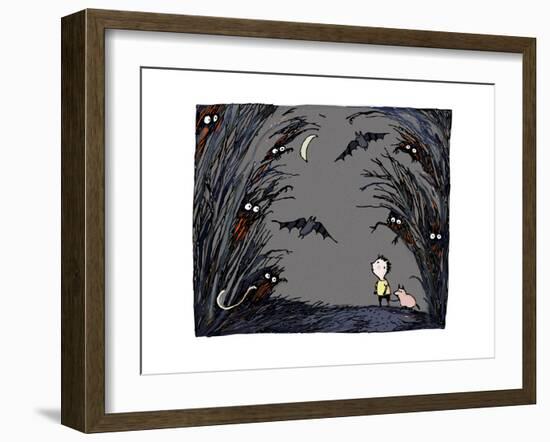 Spooky-Carla Martell-Framed Giclee Print