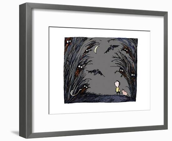 Spooky-Carla Martell-Framed Giclee Print