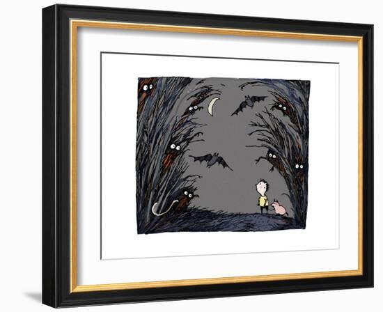 Spooky-Carla Martell-Framed Giclee Print