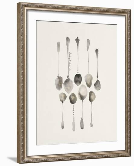 Spoon Ensemble-Bridget Davies-Framed Giclee Print