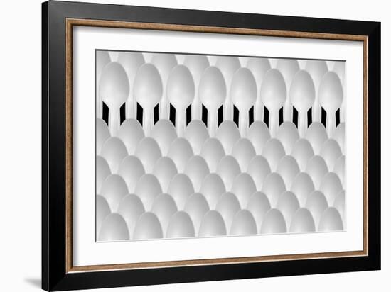 Spoons Abstract: Audience-Jacqueline Hammer-Framed Photographic Print