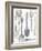 Spoons and Forks II Neutral-Albena Hristova-Framed Art Print