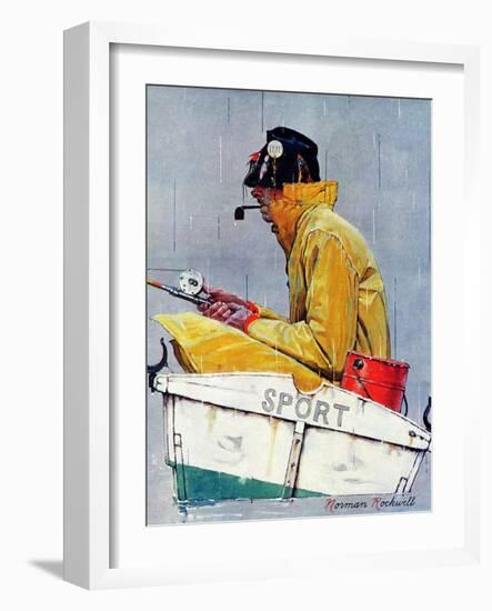 "Sport", April 29,1939-Norman Rockwell-Framed Premium Giclee Print