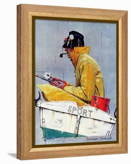 "Sport", April 29,1939-Norman Rockwell-Framed Premier Image Canvas