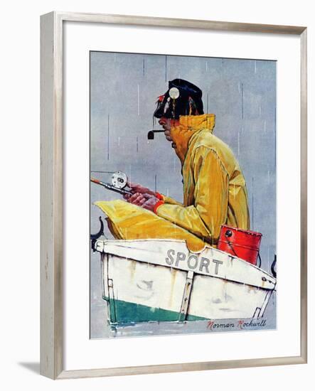 "Sport", April 29,1939-Norman Rockwell-Framed Premium Giclee Print