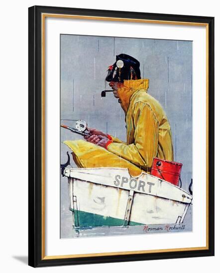 "Sport", April 29,1939-Norman Rockwell-Framed Premium Giclee Print