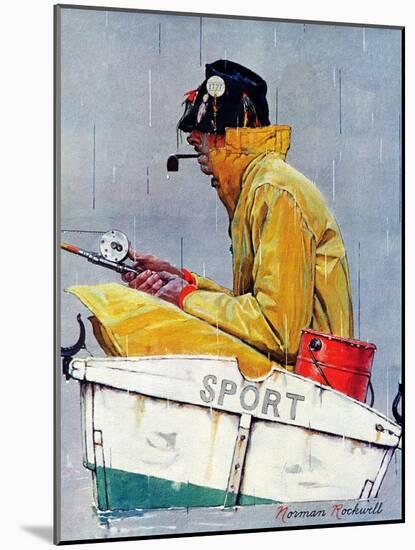 "Sport", April 29,1939-Norman Rockwell-Mounted Giclee Print