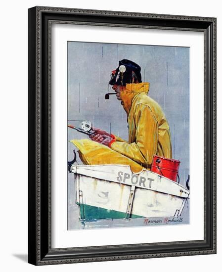 "Sport", April 29,1939-Norman Rockwell-Framed Giclee Print