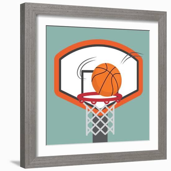 Sport Design. Illuistration-Diana Johanna Velasquez-Framed Art Print