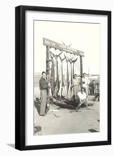 Sport Fishing in Mazatlan-null-Framed Art Print