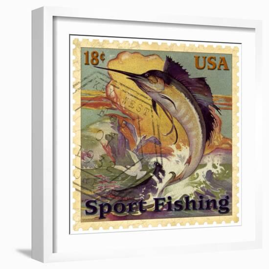 Sport Fishing-Kate Ward Thacker-Framed Giclee Print