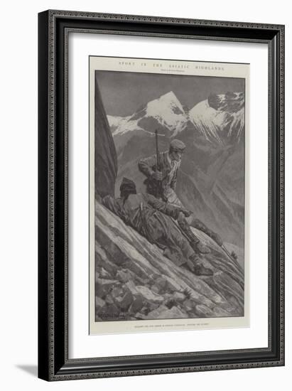 Sport in the Asiatic Highlands-Richard Caton Woodville II-Framed Giclee Print