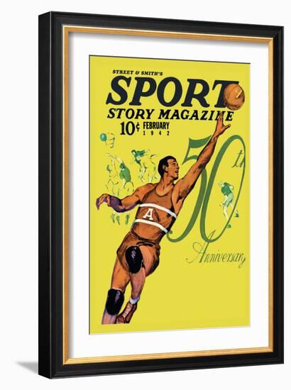 Sport Story Magazine: 50th Anniversary-null-Framed Art Print