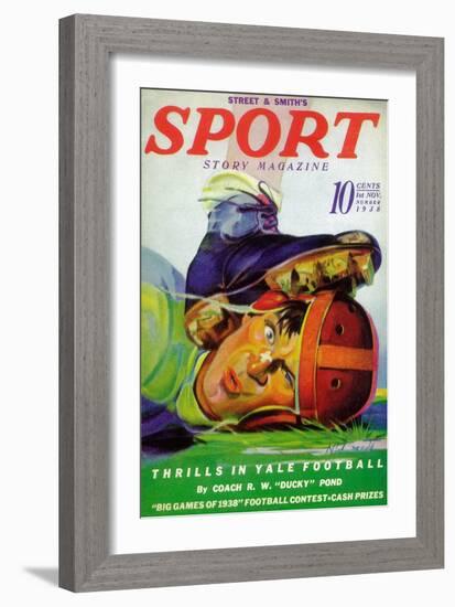 Sport Story Magazine-null-Framed Premium Giclee Print
