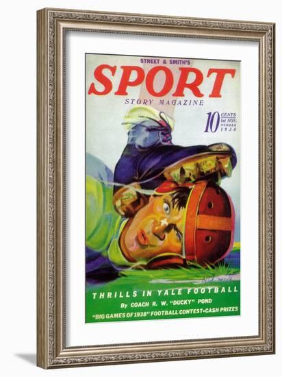 Sport Story Magazine-null-Framed Art Print