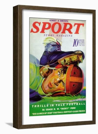 Sport Story Magazine-null-Framed Art Print