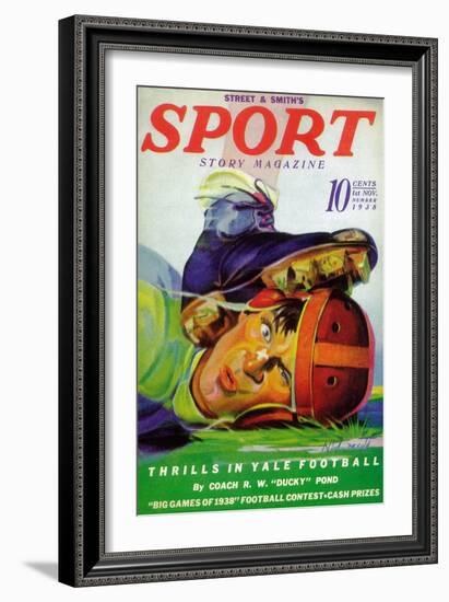 Sport Story Magazine--Framed Art Print