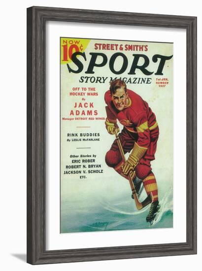 Sport Story Magazine-null-Framed Art Print