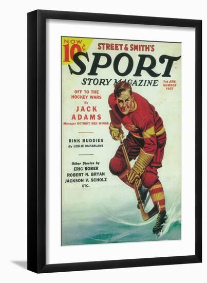 Sport Story Magazine-null-Framed Art Print