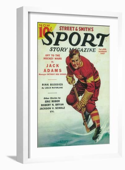 Sport Story Magazine-null-Framed Art Print