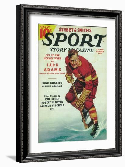 Sport Story Magazine-null-Framed Art Print