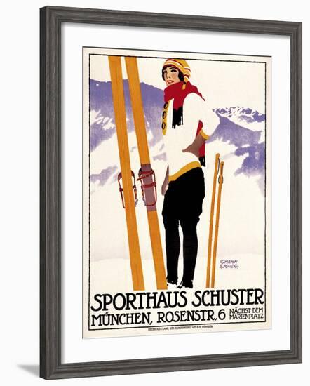 Sporthaus Schuster Munich-The Vintage Collection-Framed Giclee Print