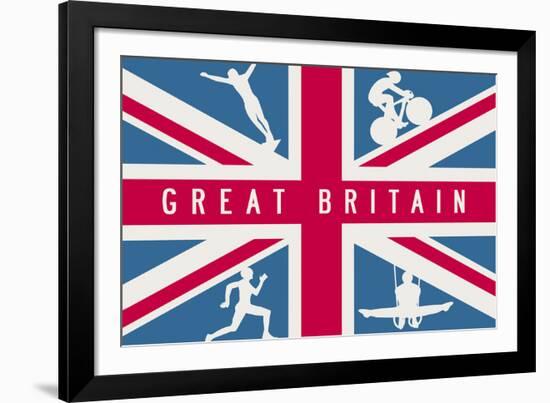 Sporting Britain I-The Vintage Collection-Framed Giclee Print